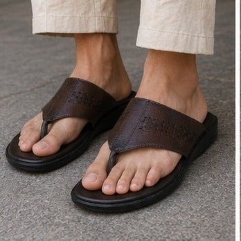 Men’s  Comfort Flip Flops – Premium Casual Slippers | Stylish   Toe Ring Sandals for Men – Lightweight & Trendy