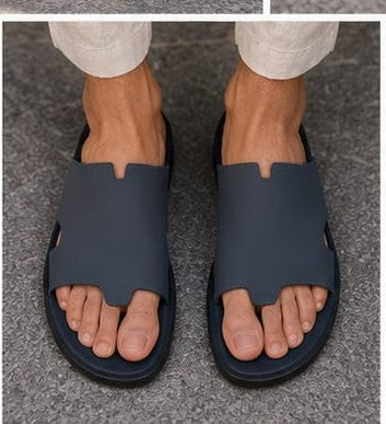 Minimalist Premium Comfort Slippers | Classic Modern Men’s Slip-On Sandals